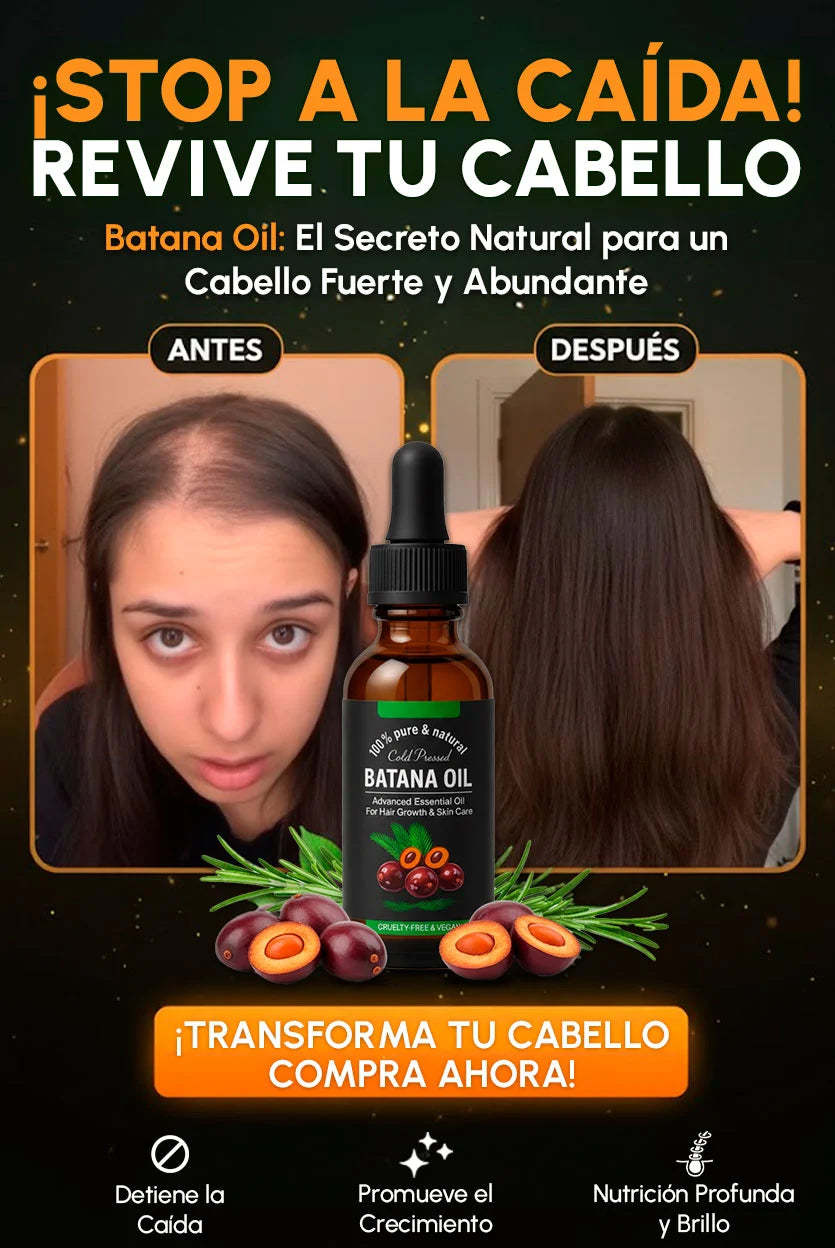Batana Oil 100% Puro 🌿 | Crecimiento Capilar, Reparación e Hidratación Profunda