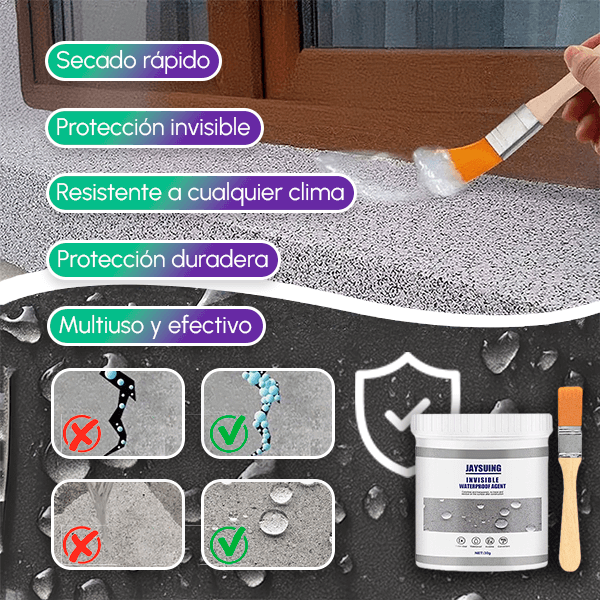 Pague 1 Lleve 2 Sellador Impermeabilizante Invisible + OBSEQUIO