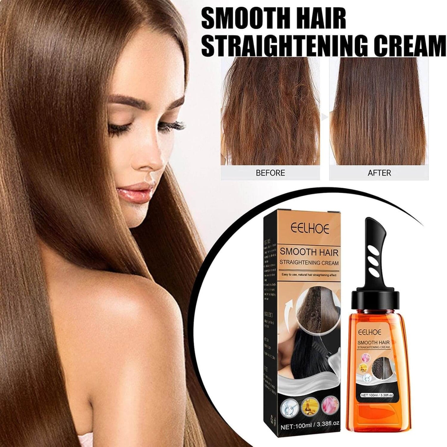 Paga 1 Lleva 2 Cremas alisadoras de cabello + Envío GRATIS