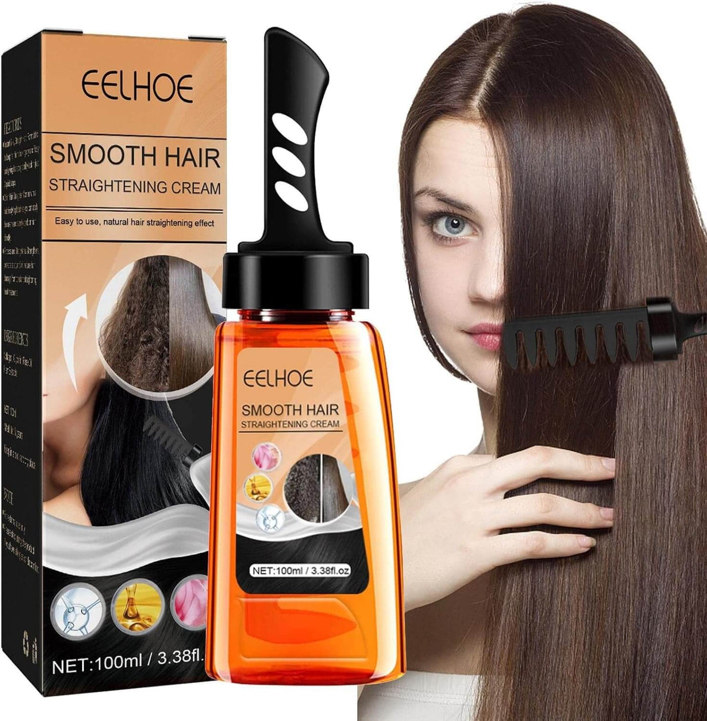 Paga 1 Lleva 2 Cremas alisadoras de cabello + Envío GRATIS