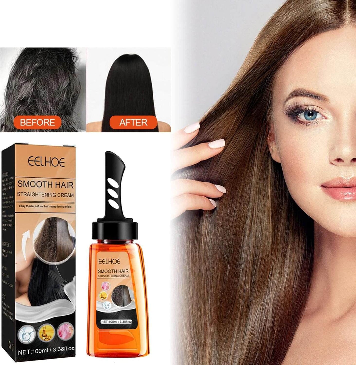 Paga 1 Lleva 2 Cremas alisadoras de cabello + Envío GRATIS