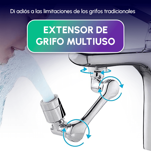 Paga 1 Lleva 2 Grifo Giratorio 1080° + REGALO