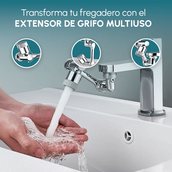 Paga 1 Lleva 2 Grifo Giratorio 1080° + REGALO