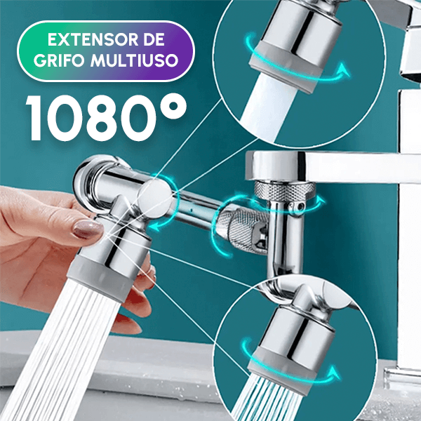 Paga 1 Lleva 2 Grifo Giratorio 1080° + REGALO