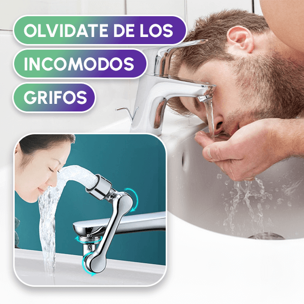 Paga 1 Lleva 2 Grifo Giratorio 1080° + REGALO