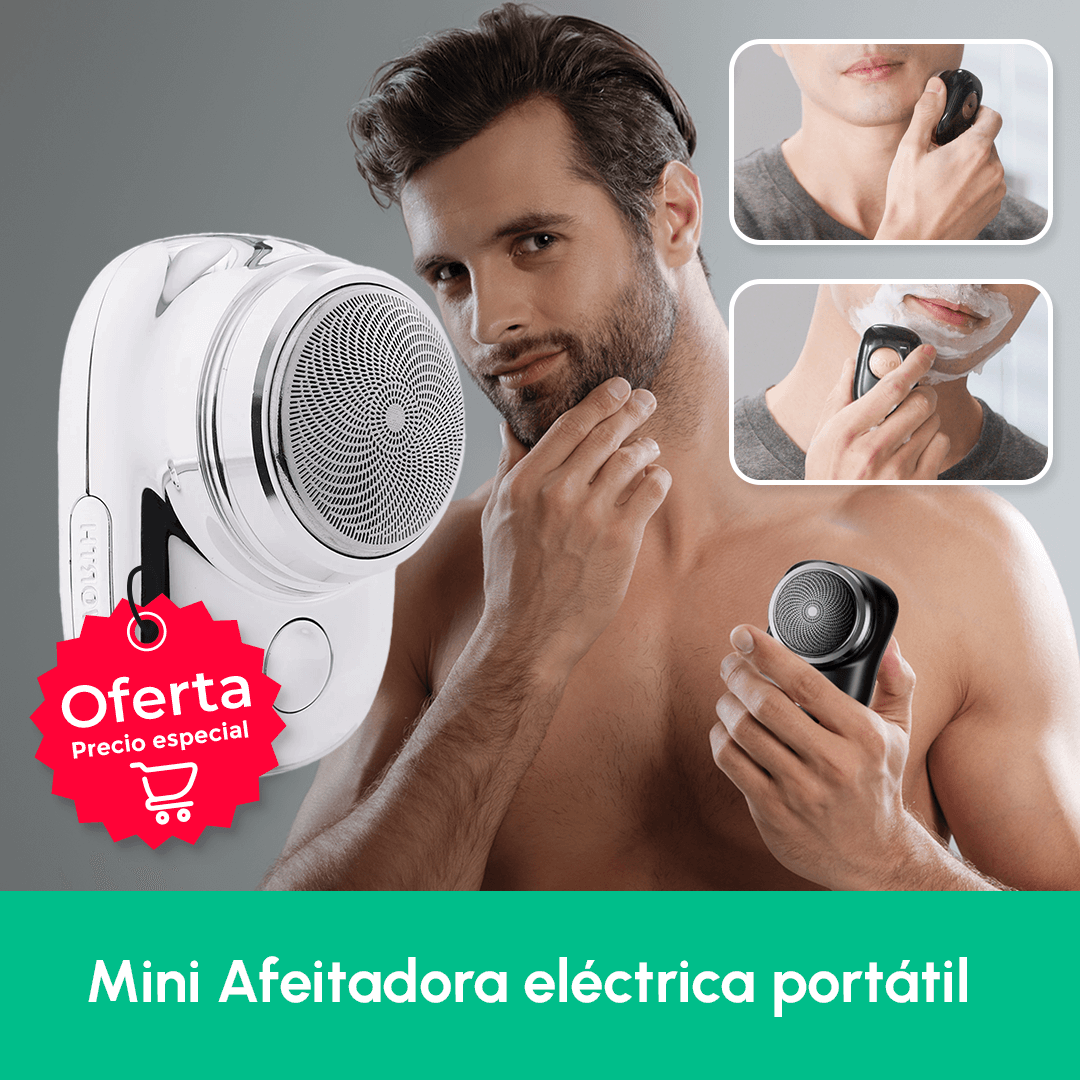 Paga 1 Lleva 2 Afeitadoras Portátiles | Suave, Recargable y Compacta + REGALO
