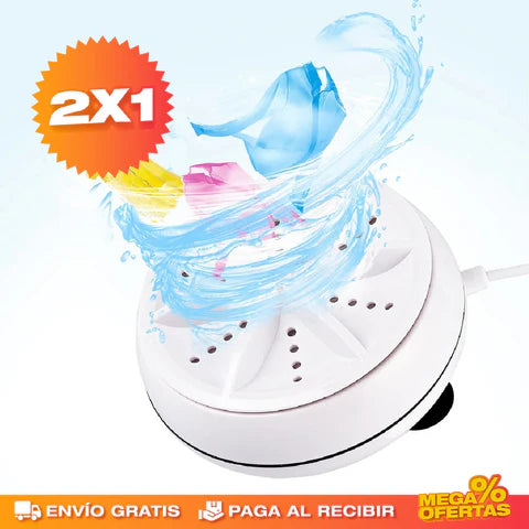 Pague 1 Lleve 2 Lavadora Portátil + Envío GRATIS