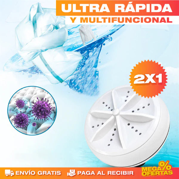 Pague 1 Lleve 2 Lavadora Portátil + Envío GRATIS
