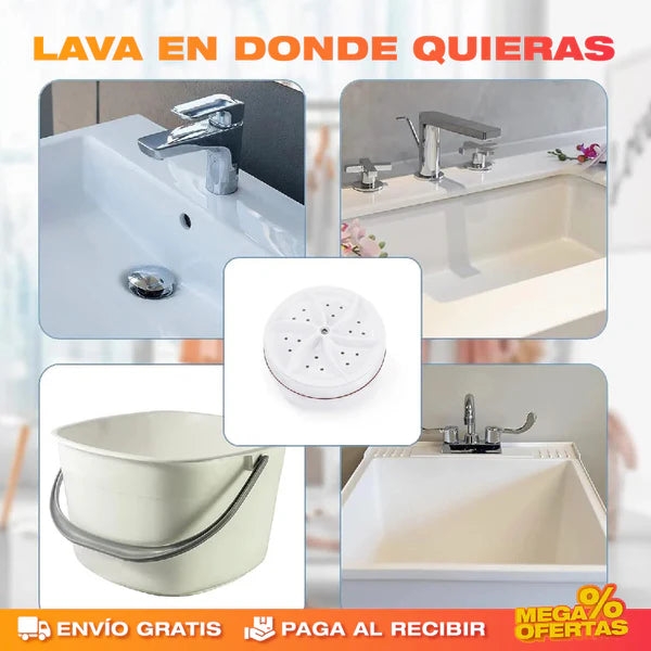 Pague 1 Lleve 2 Lavadora Portátil + Envío GRATIS