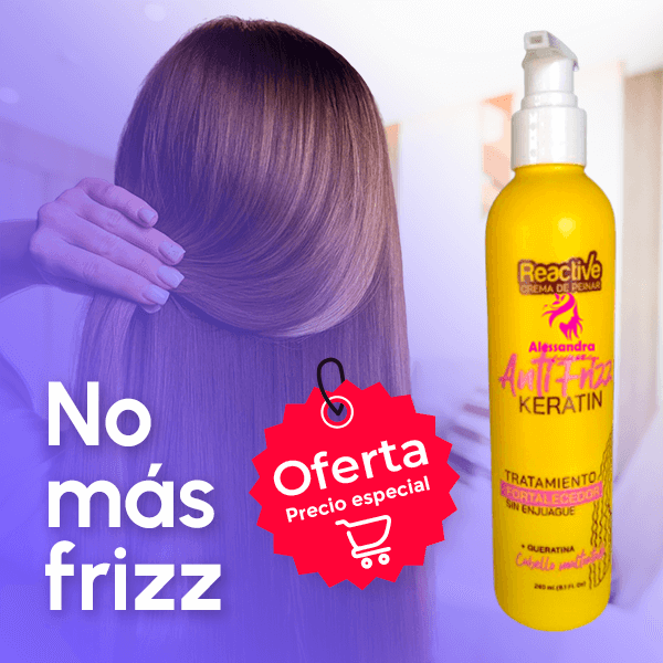 Paga 1 Lleva 2 Cremas alisadora Reactive + REGALO