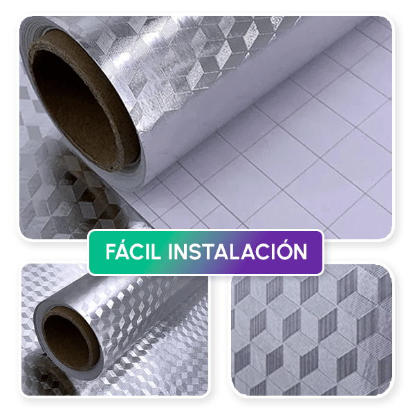 PAGA 1 LLEVA 2 PAPEL ALUMINIO ADHESIVO + REGALO