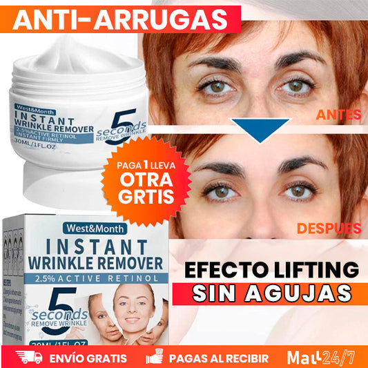 Crema Facial AntiARRUGAS-Blanqueadora con Retinol 30ml + REGALO