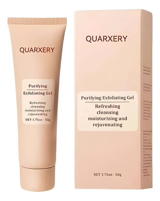 Gel Exfoliante Purificante QUARXERY – Limpieza profunda, piel suave y luminosa