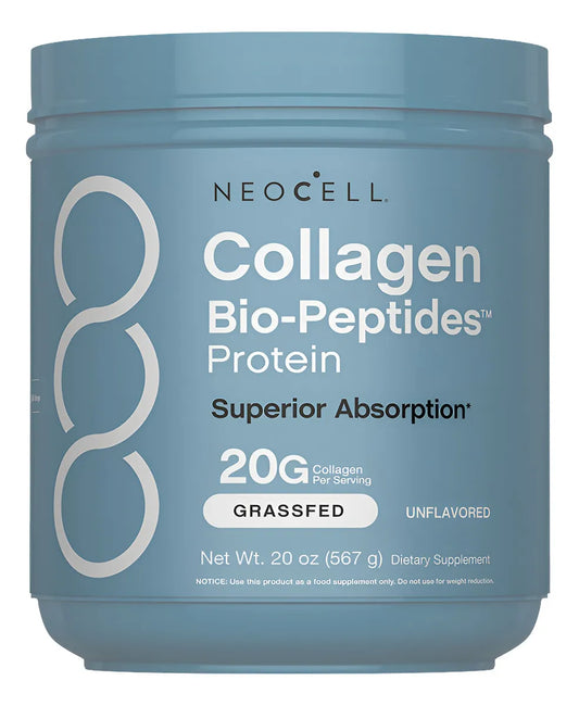 Colágeno Hidrolizado Neocell Bio-Péptidos – 20g Proteína para Piel, Cabello, Uñas y Articulaciones