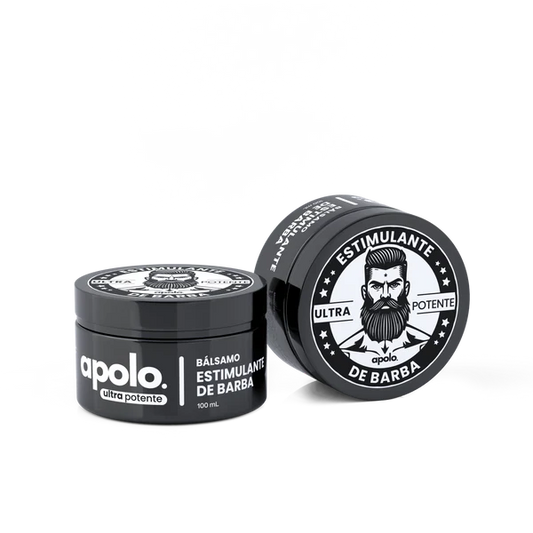 Bálsamo Estimulante de Barba APOLO Ultra Potente – Crecimiento, relleno y barba más gruesa